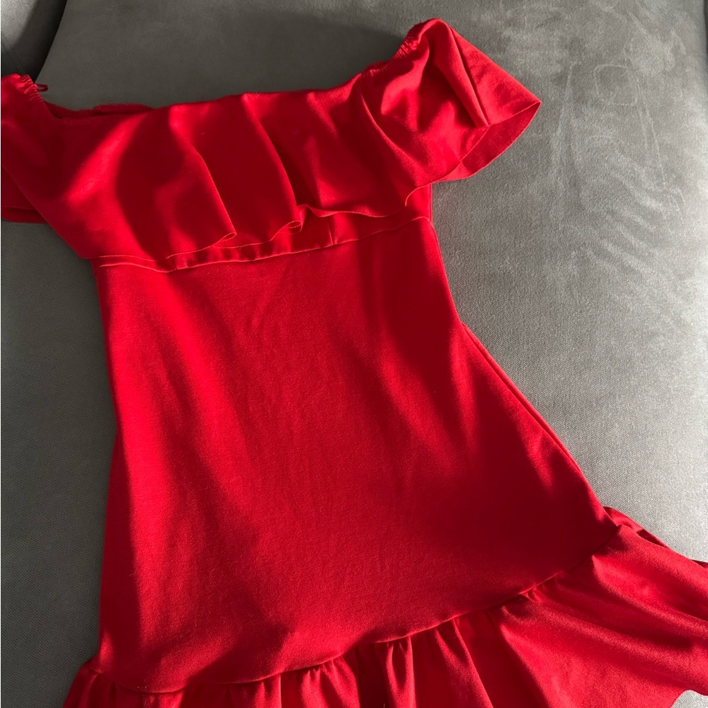 Urban Outfitters Vibrant Red Top